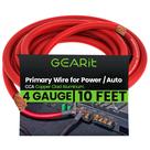 Alumínio revestido de cobre translúcido vermelho de calibre 4 (3 m) Wire GearIt Alumínio revestido de cobre translúcido vermelho de calibre 4 (3 m) Wire GearIt