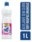 Alvejante Sem Cloro Tuff Tira Manchas 1 L Roupas Brancas