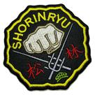 AM0251T 01 Karate Do Patch Bordado fixa com ferro ou costura