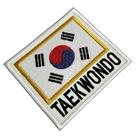 AM0257T01 Taekwondo Coreia do Sul Patch Bordado Termoadesivo AM0257T01 Taekwondo Coreia do Sul Patch Bordado Termoadesivo