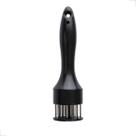 Amaciador Batedor De Carne Bife Com Furador Manual Aço Inox