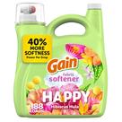 Amaciador de roupas Gain Happy 3,76L (188 cargas)
