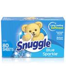Amaciador de tecidos Snuggle Blue Sparkle Dryer Sheets 80 Ct