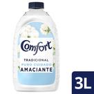 Amaciante Comfort Puro Cuidado Roupas Finas de Bebês Exclusivo Edição Limitada 3 Litros
