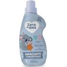 Amaciante concentrado suave 0a2 500ml sanol 1002