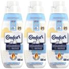 Amaciante de roupas concentrado Comfort Puro Cuidado Hipoalergênico 500ml - Kit com 03 unidades Amaciante de roupas concentrado Comfort Puro Cuidado Hipoalergênico 500ml - Kit com 03 unidades