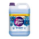Amaciante Mon Bijou Azul + Perfume 5 Litros - Embalagem com 4 Unidades