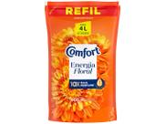 Amaciante roupa comfort concentrado 900ml sache energia floral