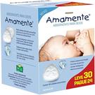 Amamente absorvente para seios - 30 unidades