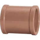 Amanco Luva.Soldavel Pvc Liso Liso 50Mm - Kit C/25 Pc
