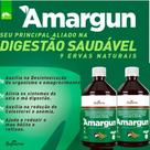 Amargo Digestivo Fígado chá Amargun 500 ml 2 Frascos Supraervas