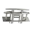 Amarra Cabo ou Cunho Retrátil De Embutir 8 Pol Aço Inox Amarra Cabo ou Cunho Retrátil De Embutir 8 Pol Aço Inox