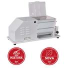 Amassadeira Masseira Espiral para 3 Kg de Massa Industrial Cozinha Aço Carbono Sovar Misturar Branco Amassadeira Masseira Espiral para 3 Kg de Massa Industrial Cozinha Aço Carbono Sovar Misturar Branco