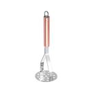 Amassador Batata Cebola Legumes Cozinha Restaurante Reforçado Inox Rose Gold Linha Genova Kehome