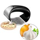 Amassador de Alho Triturador Espremedor Manual Inox Legumes Casa Prático Cozinha Fácil de Usar