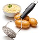 Amassador De Batatas Manual Inox Pure Legumes Feijao Carne Prensa Espremedor Cozinha Amassador De Batatas Manual Inox Pure Legumes Feijao Carne Prensa Espremedor Cozinha