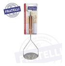 Amassador Espremedor Premium Batatas Legumes Inox Rosé Gold
