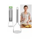 Amassador Inox Batata Feijão Legumes Profissional Premium