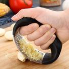 Amassador Triturador Espremedor de Alho Manual Aço Inox para Cozinha Super Resistente Utensílios para Cozinha