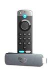 Amazon Fire Stick 4k Wifi 6 Alexa Por Voz Inteligente C Preto De Voz Preto De Voz