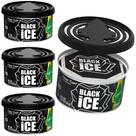 Ambientador para Auto LITTLE TREES Fiber Can Black Ice x4 Ambientador para Auto LITTLE TREES Fiber Can Black Ice x4