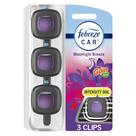 Ambientador para carro Febreze Gain Moonlight Breeze, 3 unidades Ambientador para carro Febreze Gain Moonlight Breeze, 3 unidades