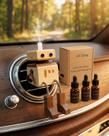 Ambientador para Carro wvtlpmk Boneco de Madeira Recarregável 3 Aromas