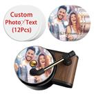 Ambientador para carro YESTIME personalizado, dupla face, 12 un.