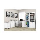 Ambiente para Home Office 05 Peças Branco - Tecno Mobili