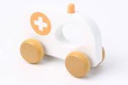 Ambulância de Madeira Coleção Carrinhos - Tooky Toy