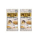 Amendoim Crocante Natural Pettiz 2 Pacotes de 50g cada