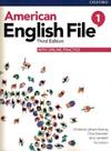 American English File 1 - Student Book With Online Practice - 3rd Ed.