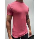 Americana manga curta masculina canelada/camiseta basica/cam canelada Americana manga curta masculina canelada/camiseta basica/cam canelada