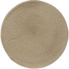 Americano Requinte Liso Para Mesa Redondo 38cm Palha Americano Requinte Liso Para Mesa Redondo 38cm Palha