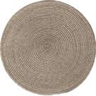 Americano Requinte Liso Para Mesa Redondo 38cm Taupe Americano Requinte Liso Para Mesa Redondo 38cm Taupe