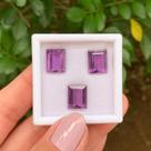 Ametista Baguete SET 11,94ct