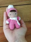 Amigurumi fofolete rosa Amigurumi fofolete rosa