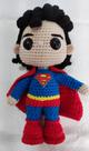 Amigurumi Super Homem Articulável - CK Artesanato Amigurumi Super Homem Articulável - CK Artesanato