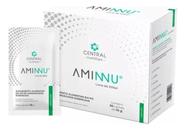 Aminnu Sem Xilitol Central Nutrition 108g 30 Sachês Sabor:Limão