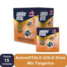 AminoVITAL GOLD Drink Mix Tangerina Ajinomoto - 15 sachês AminoVITAL GOLD Drink Mix Tangerina Ajinomoto - 15 sachês