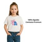 amiseta Infantil Feminina Menina Estampada Stitch Algodão
