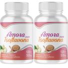 Amora Isoflavo na 2 frascos de 120 cápsulas 240 capsulas de 500mg
