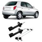 Amortecedor + Bieleta Chevrolet Celta Dianteira 2001 Até 2012 O Par