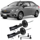 Amortecedor + Bieleta Chevrolet Prisma Dianteira 2013 Até 2019 O Par