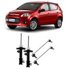 Amortecedor + Bieleta Fiat Palio Dianteira 2012 Até 2020 O Par