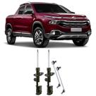 Amortecedor + Bieleta Fiat Toro Dianteira 2015 Até 2020 O Par