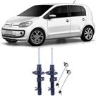 Amortecedor + Bieleta Volkswagen Up Dianteira 2014 Até 2020 O Par