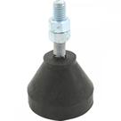 Amortecedor Borracha P/Maquina 350K-3/8 - Kit C/4 PC
