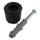Amortecedor Chato Preto - AMO231-1 - FOX MIX