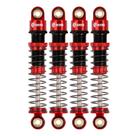 Amortecedor de Alumínio INJORA 45mm para FMS FCX24 1/24 RC - Vermelho